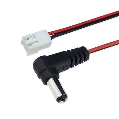 オーダーメイド OEM DC バレル ジャック JST XH 2ピン 2.54 ピッチ パワーケーブル
