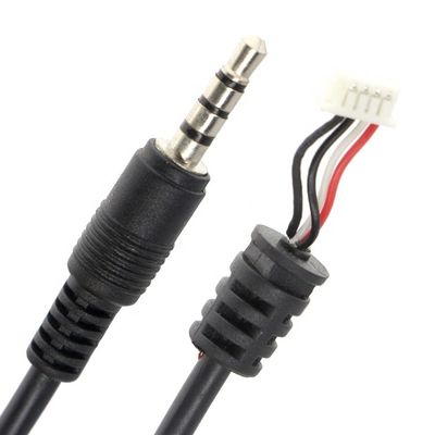 カスタム工場 1M 2M 3M 3.5mm TRRSオーディオ DC ジャックからJST 2.0mm 2.54mmピッチアセンブリケーブル