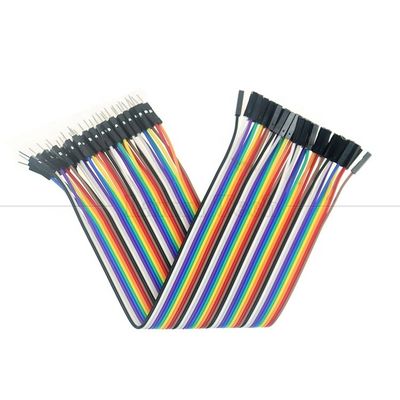 20cm 40 PIN 男性から女性 デュポント ブレッドボード GPIO ラスベリーパイ ジャンパーワイヤケーブル