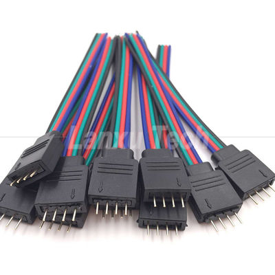 RGB 4ピンコネクタ 5050 LED リボンケーブル