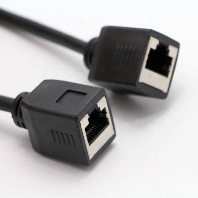 女性から女性ソケット RJ45 8P8CネットワークイーサネットLANケーブル