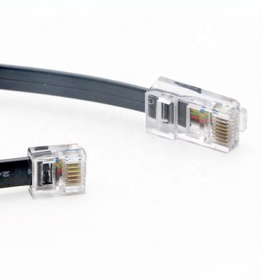 カスタム PIN接続 RJ45 8P8C から RJ11 6P4C 電話 ADSL モデム ワンケーブル