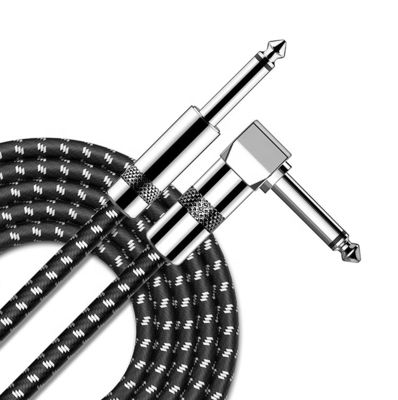 OEM 3M 1/4 インチ 6.3mm TS ジャック 右角 音楽楽器 バスアンプ ペダルギターパッチケーブル