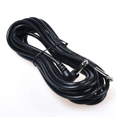 1M 3M 5M 耐久性 90度角直線 6.35mm 1/4 TS ジャック 楽器パッチ ギターケーブル