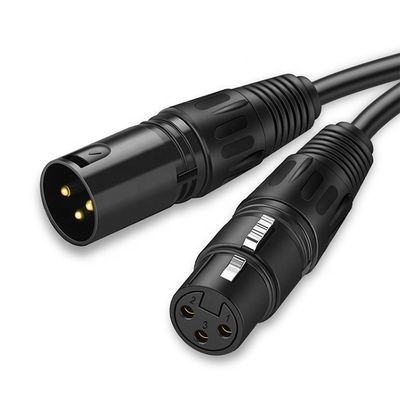 1m 3m 5m 3PINコネクタ XLRオーディオジャック 男性からXLR 女性DMXケーブル