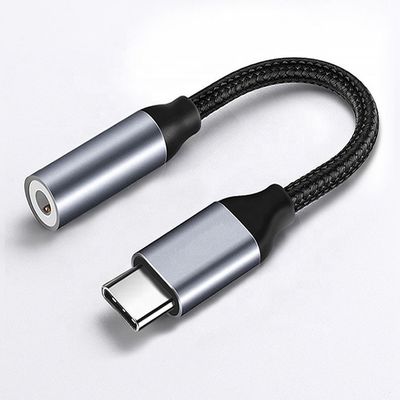 高互換性のあるDAC USBタイプCからAUX3.5mmオーディオケーブルアダプタ