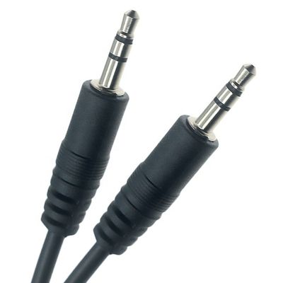OEM オーダーメイド 1M 2M 3M 5M 10M 3ポール TRS 男性から男性 3.5mm Aux ステレオ ジャック オーディオ拡張ケーブル