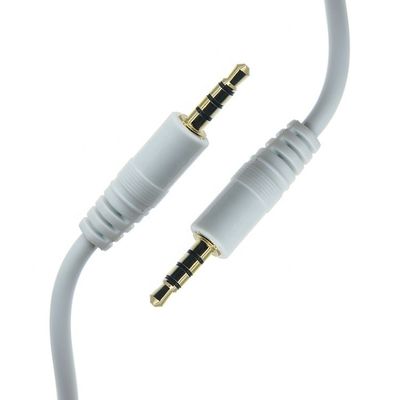 3.5mm 男性から男性 ステレオオックス モノ ジャック 4 ポール TRRS マイクロフォン 音声ケーブル