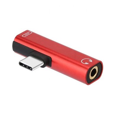 2 in 1 USB Type C から 3.5mm ジャック PD 充電 ヘッドフォン オーディオ アダプタ