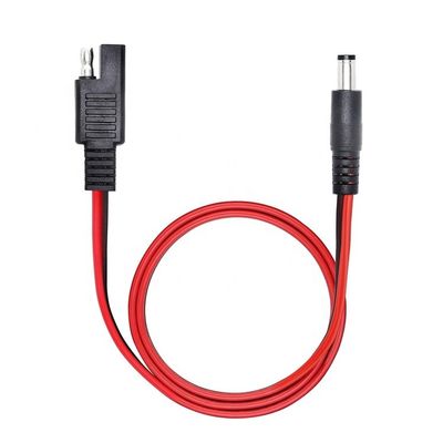 14AWG DCプラグ 5.5x2.1mm 男性からSAE 2ピンコネクタ 自動車Rv太陽光パネルの拡張ケーブル