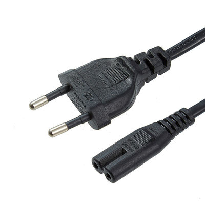 EUプラグ AC電源ケーブル