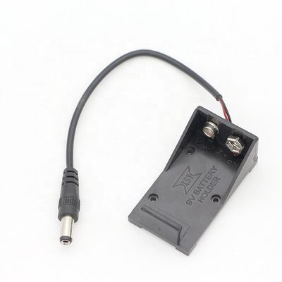DC 男性プラグ 5.5x2.1mm 9Vケース バッテリーホルダー