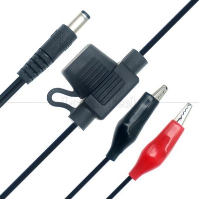 12V DC 5.5X2.1mm トレイルカメラ用のフィューズ電源ケーブル