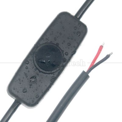 カスタム 工場 防水 シリコンカバー プッシュ ボタン 2ピン DC 電源 オンオフ スイッチケーブル ランプ バイク