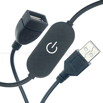 5vタッチスイッチ 男性から女性USBオンオフケーブル ステップレスコントローラディマー