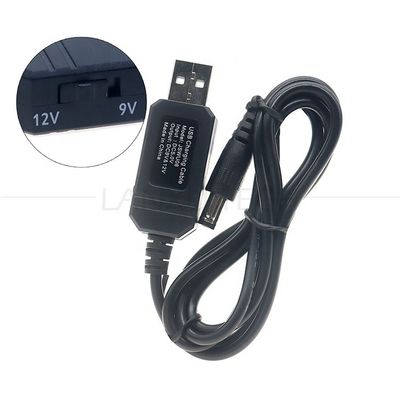 高品質のUSB 5v から 9v 12v ステップアップ DC 電源コードブースターケーブル