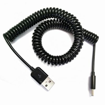引き取り可能なスプリアルカイルドUSBからミニB5pデータチャージャーケーブル