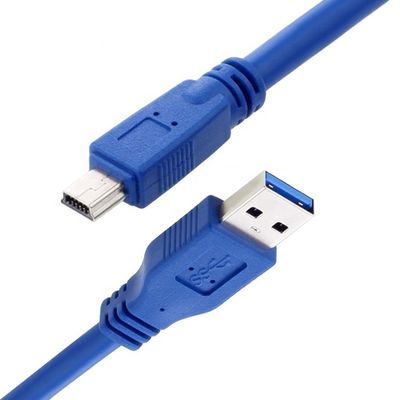 高速5GbpsUSB3.0タイプA 男性からミニB10PINUSB3.0拡張ケーブル