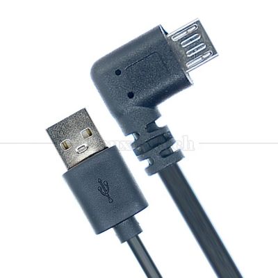 0.5M 1M 2M データ充電 右角 マイクロからUSB充電ケーブル 携帯電話 タブレット GPS
