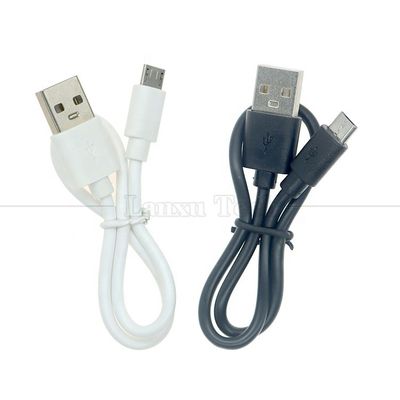 短 30cm 50cm 1m ホワイト ブラック データ 急速充電 1A V8 マイクロ B から USB A 男性 充電ケーブル アンドロイド 携帯電話 パワーバンク スピーカー