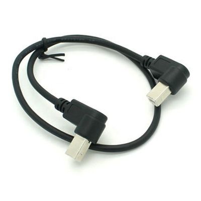 パーソナライゼーション 90 度 右角 男性から男性 USB Bケーブル