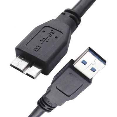 高速 5Gbps データ充電 USB 3.0 マイクロBケーブル 外部ハードSdd Hdd