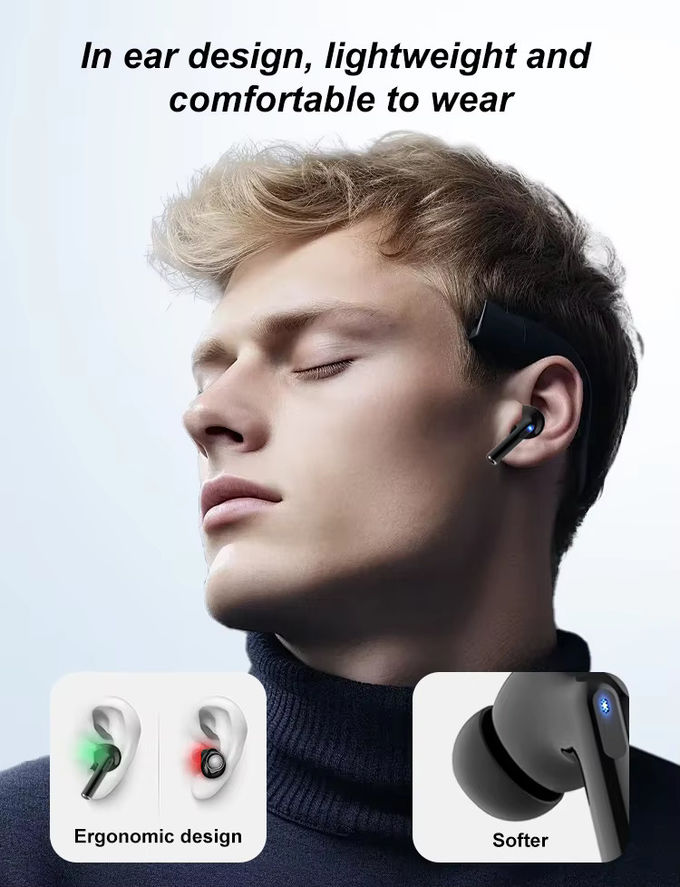 IPods Pro Tws イヤホン ワイヤレス 2024 イン イヤ ヘッドフォン 騒音消去 Hifi スポーツ ミニ ブルー 歯 イヤホン 5
